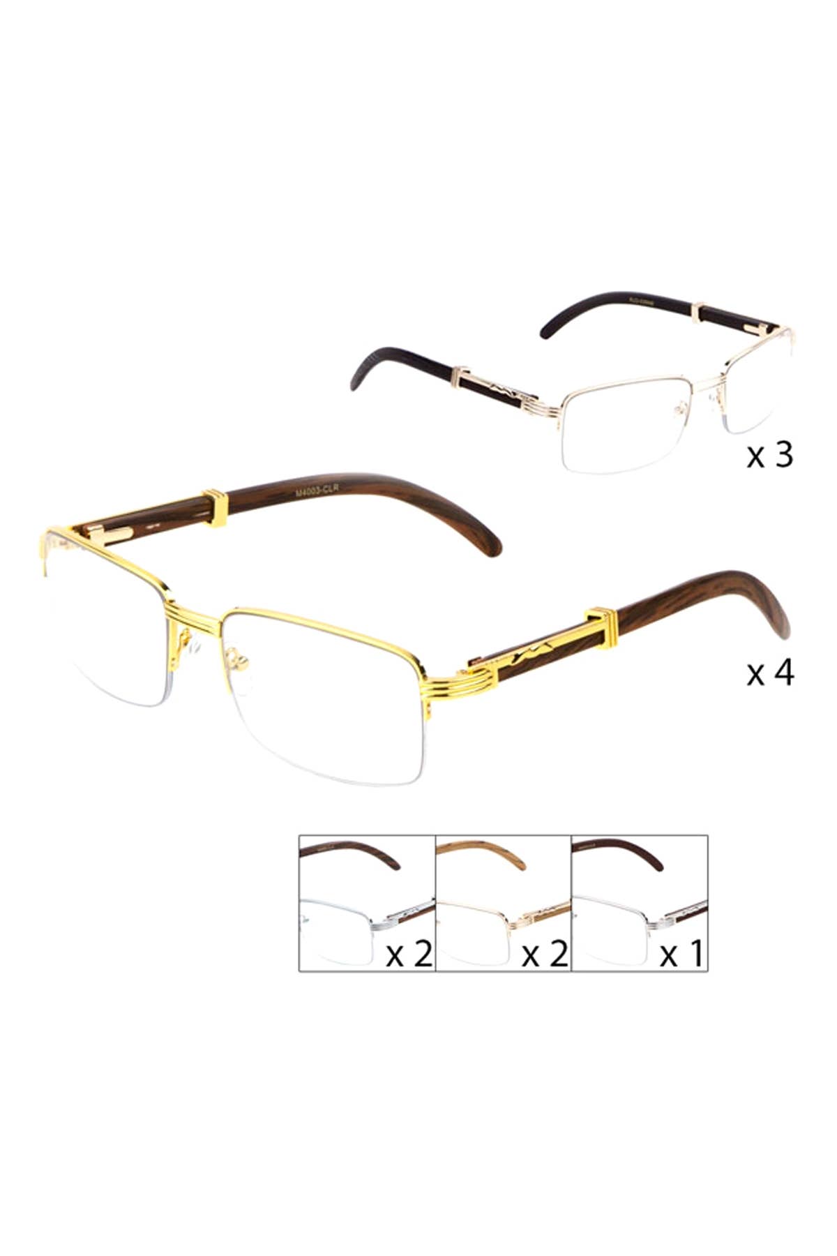MYS Wholesale Inc - Wholesale Eyeglasses - Women's - Fashionable and Functional Clear Eyeglasses1