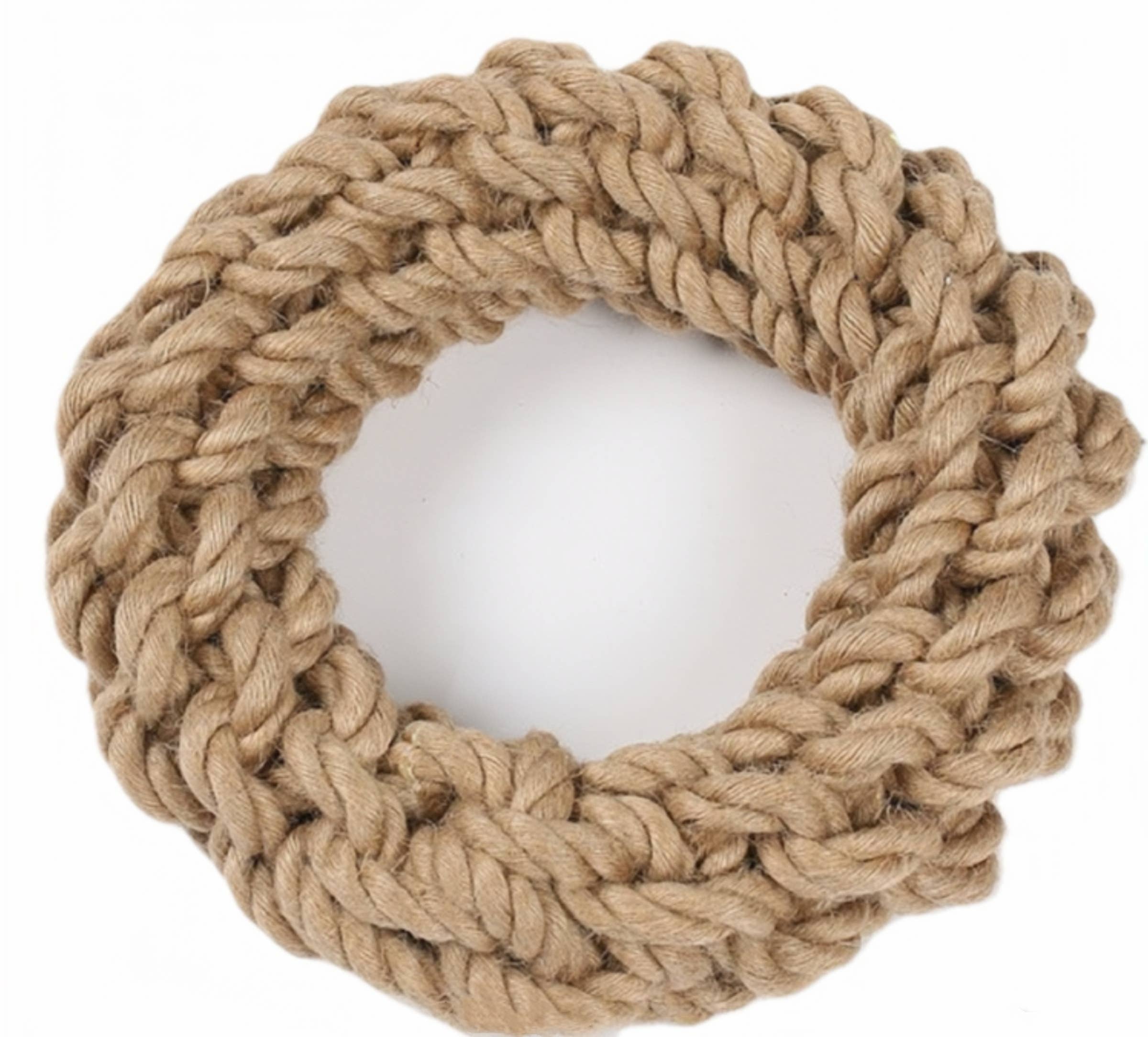 Monli Handcrafted Pet Toys - Wholesale Pet Dental Toy - Dog - Monli Hemp Ring | Dog Toy | Eco Hemp Rope Dog Toy3