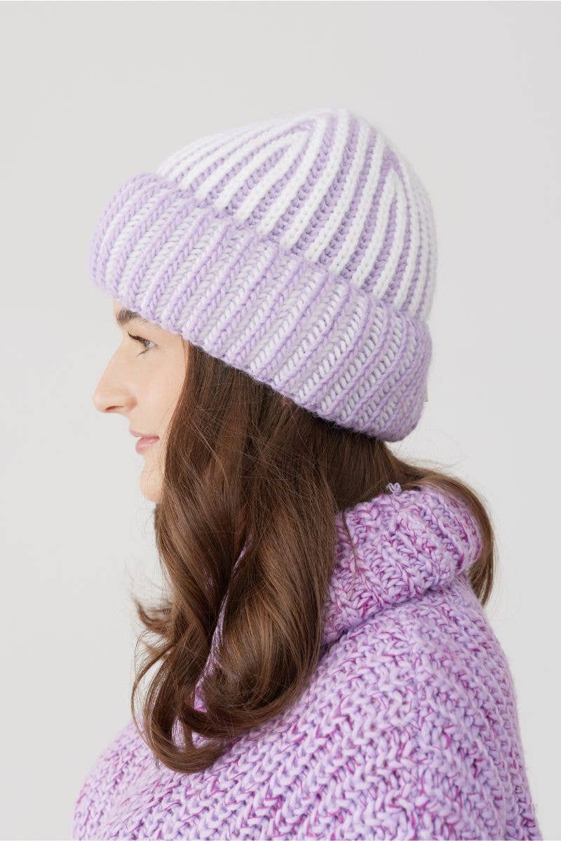 Ander - Wholesale Beanie - Unisex - Balloon beanie with wool 3 colors Made in Poland5