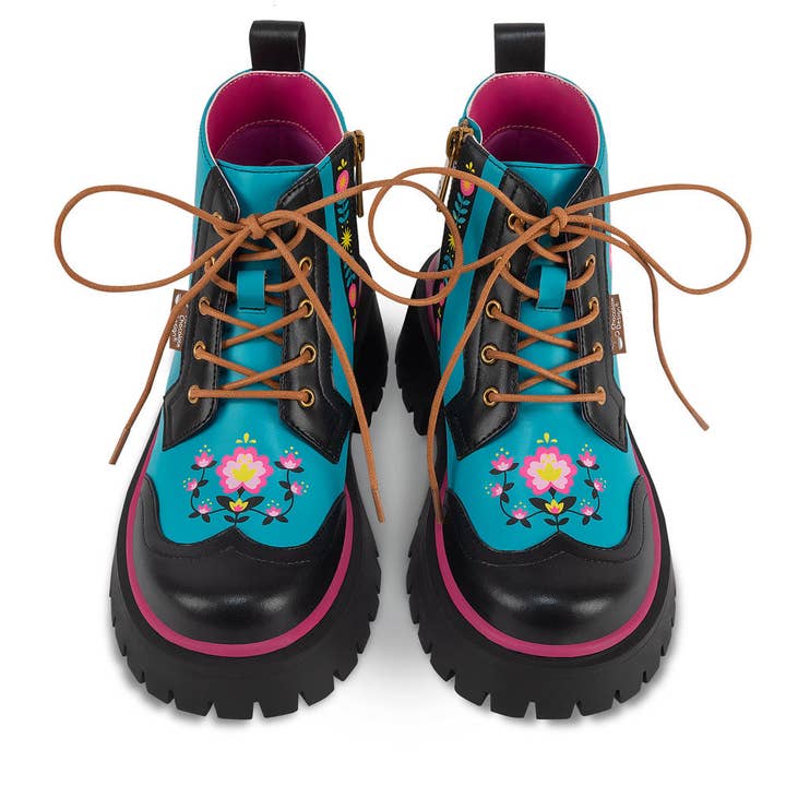 Hot Chocolate Design - Wholesale Combat/Military Boots - Women's - Enchanted North Women's Boots2