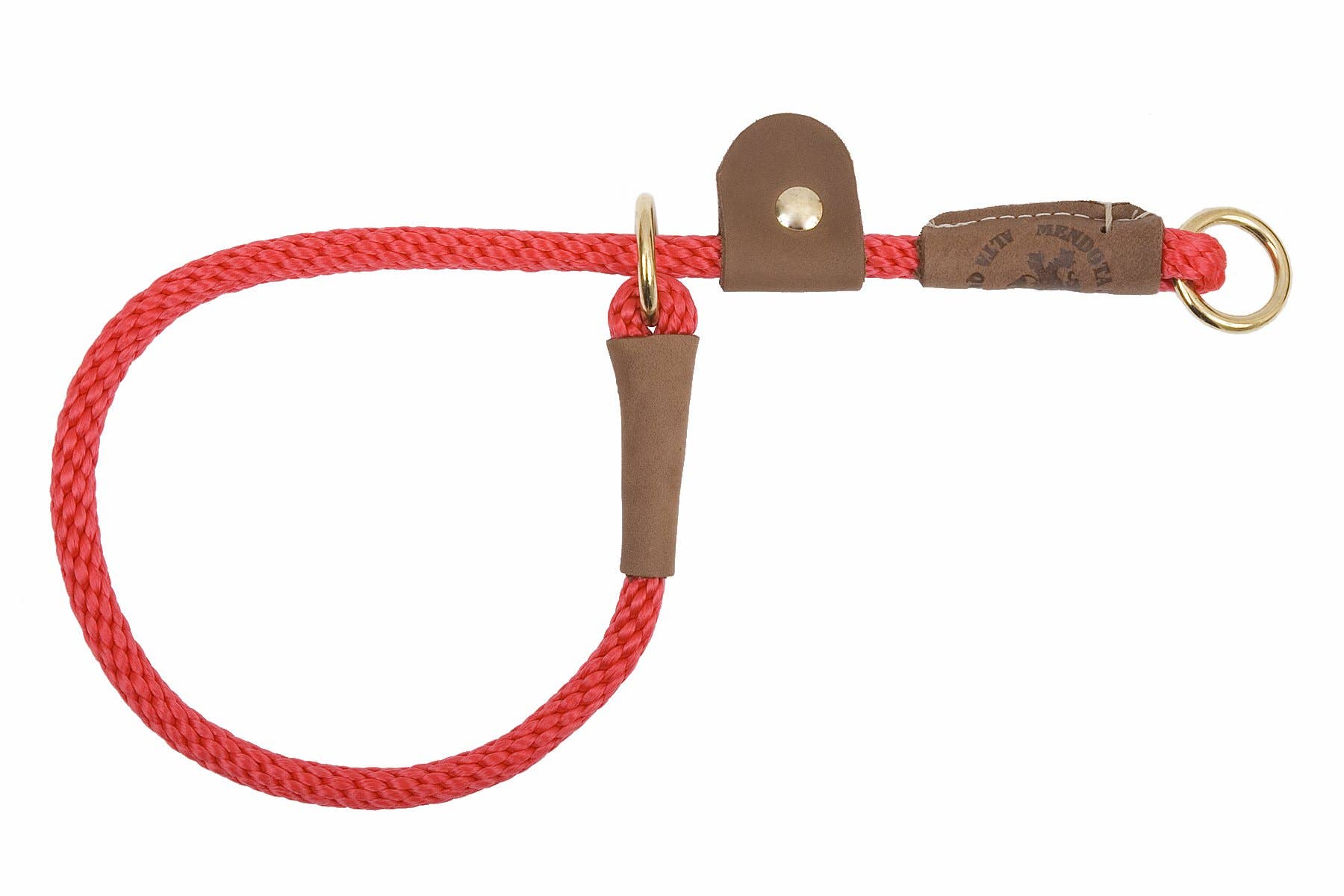 Mendota Pet - Wholesale Pet Collar - Dog - Pro Trainer Slip Collars (w/Tab & Small Rings) - 3/8" width0