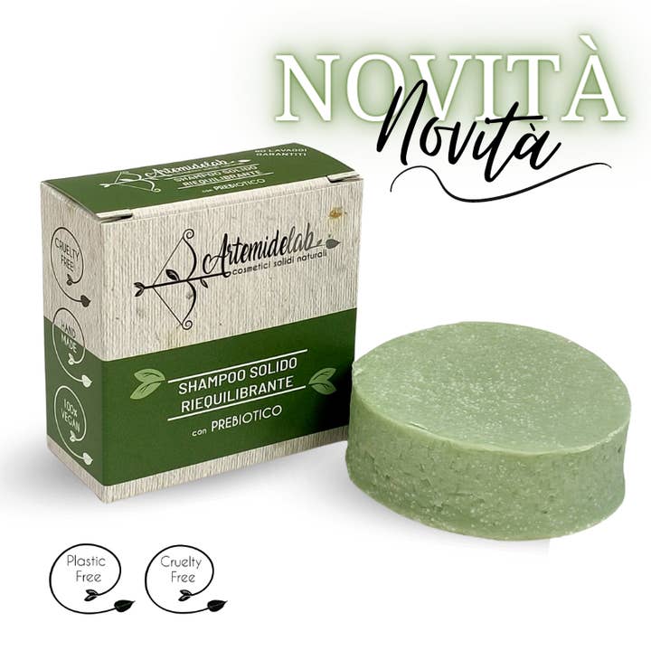 Balancing solid shampoo for wholesale by Artemidelab