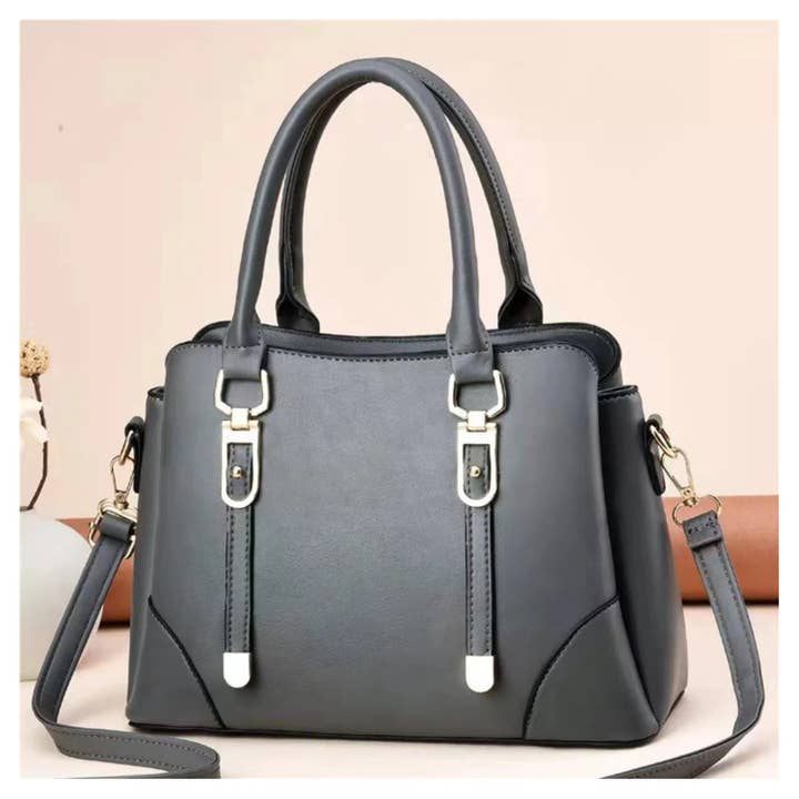 Superbia - Wholesale Top Handle Bag - Women's - 3 Compartment Classic Medium Top Handle Bag -8831