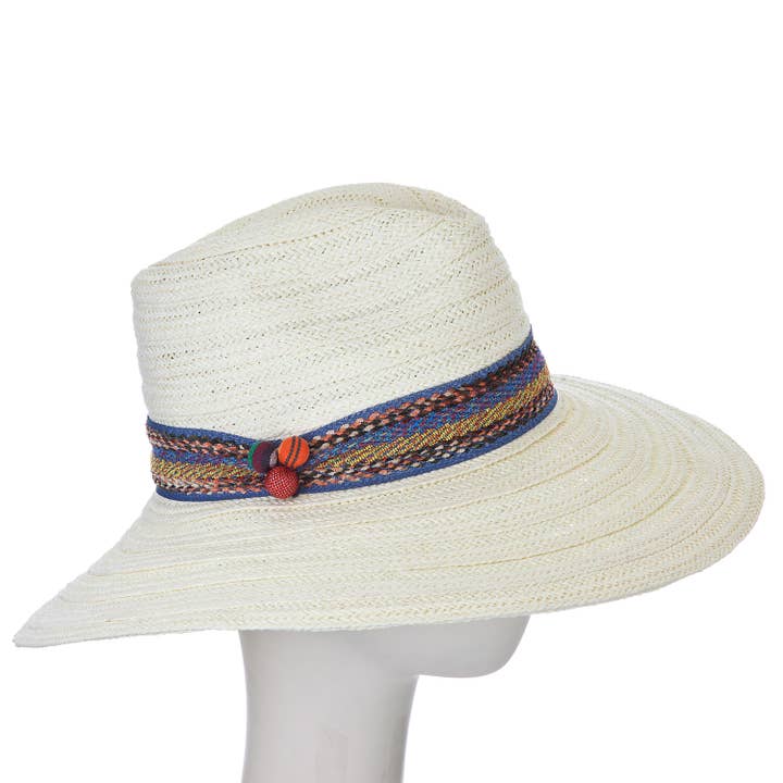 Giovannio - Wholesale Straw Hat - Women's - Arden Women's Packable Straw Panama Hat1