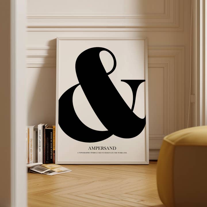 Tales by Jen - Wholesale Poster - poster 'Ampersand'7