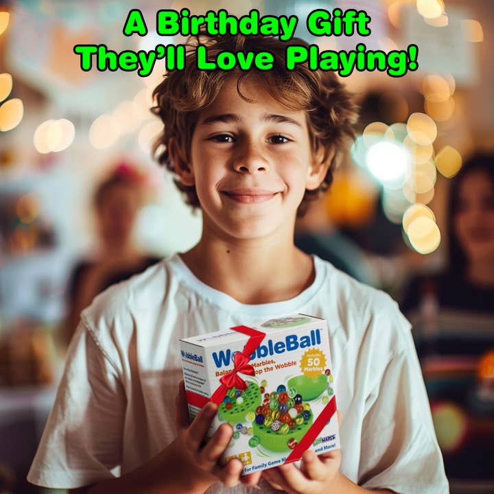 Funwares - Wholesale Brain Game - Kids - WobbleBall – Marble Balancing Game with 50 Marbles4