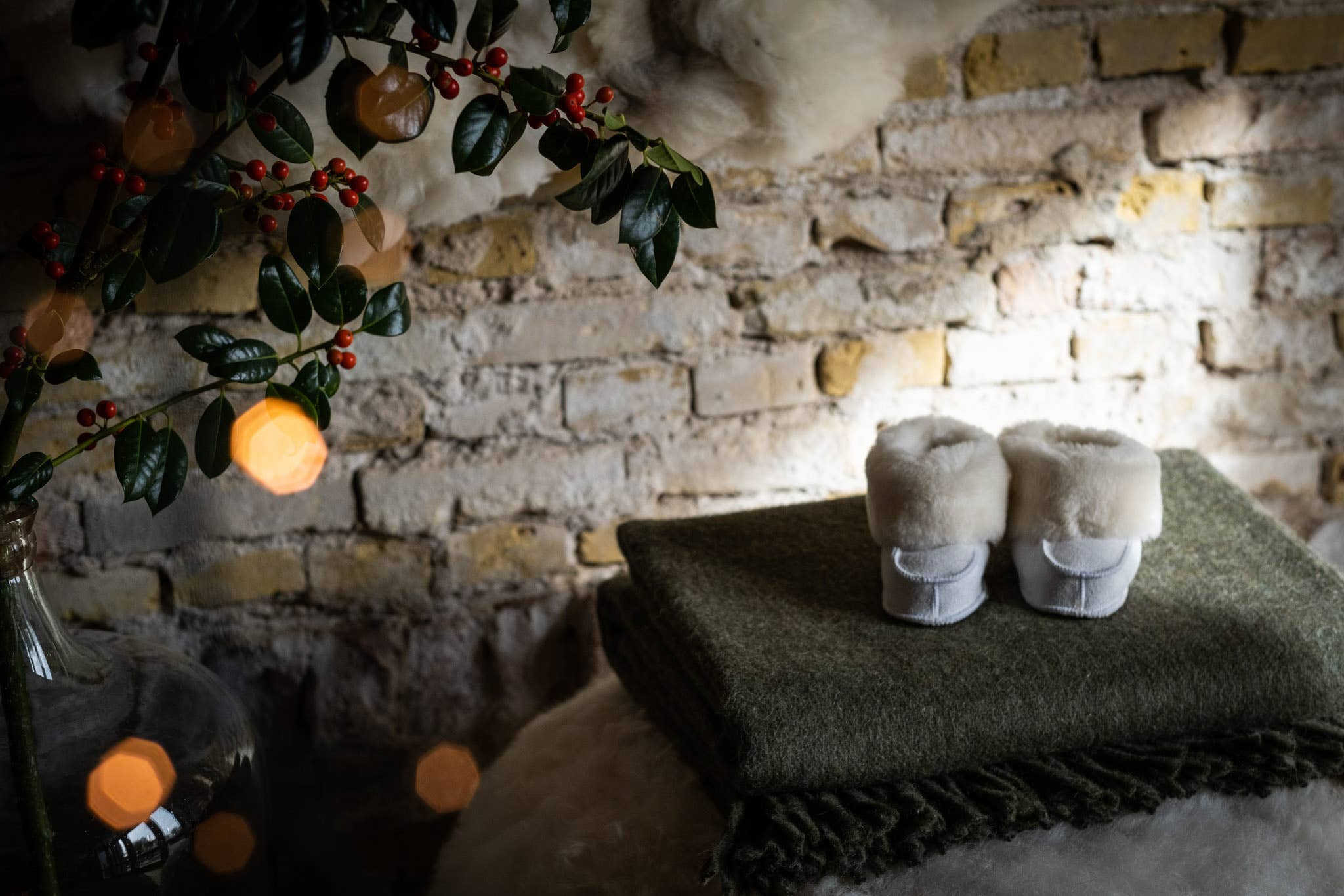 Van Buren - Wholesale Pantoffels - Baby - Babyslofjes schapenvacht4