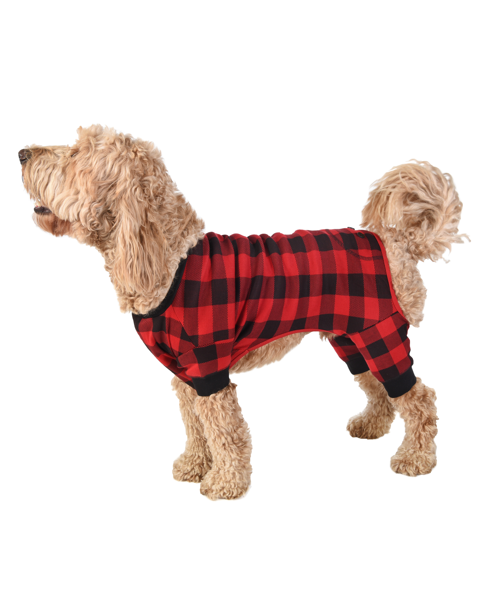 Lazy One - Wholesale Pet Costume - Dog - Plaid Bear Cheeks Dog Flapjacks3