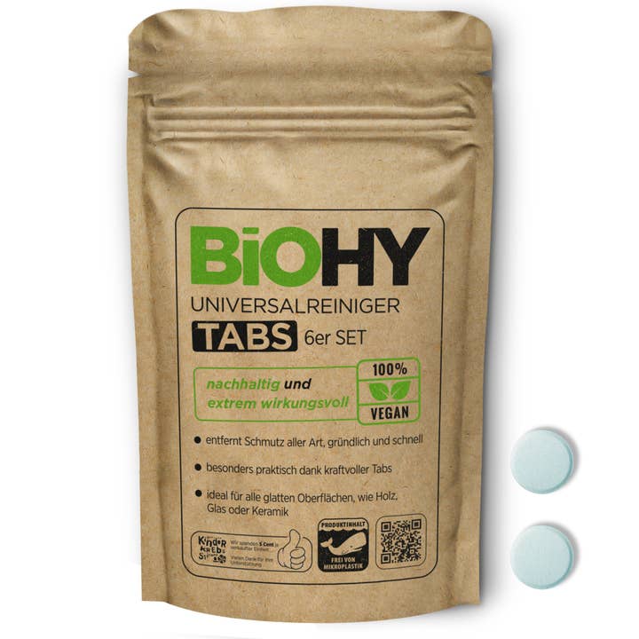 BiOHY - Wholesale All-Purpose Cleaning Wipes - BIOHY universal cleaner tabs, cleaning agent tabs, cleaning tablets, all-purpose cleaner tabs6