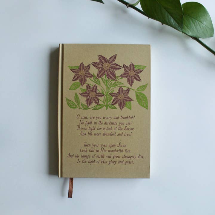 Volgi i Tuoi Occhi su Gesù | Diario con Copertina Rigida per la vendita all'ingrosso da parte di Village Hymns