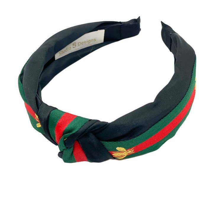 Black Bee Headband for wholesale by Studio S Designs
