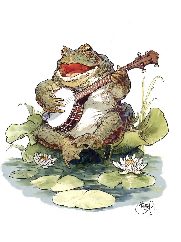 Little Ditty #428 - vertical for wholesale by Shawn Braley Illustration