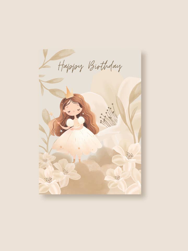 Grußkarte Fee für den Großhandel von Desiree Mendes Design