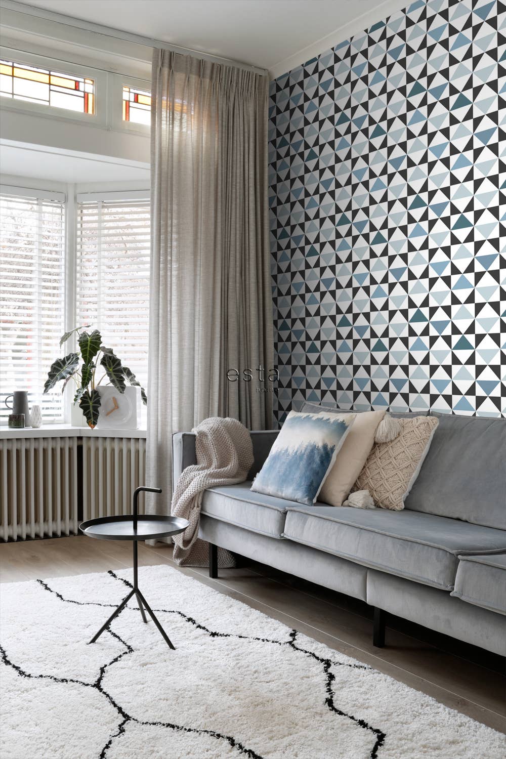 The Design Department b.v. - Wholesale Behangrol - Behang grafische driehoeken9