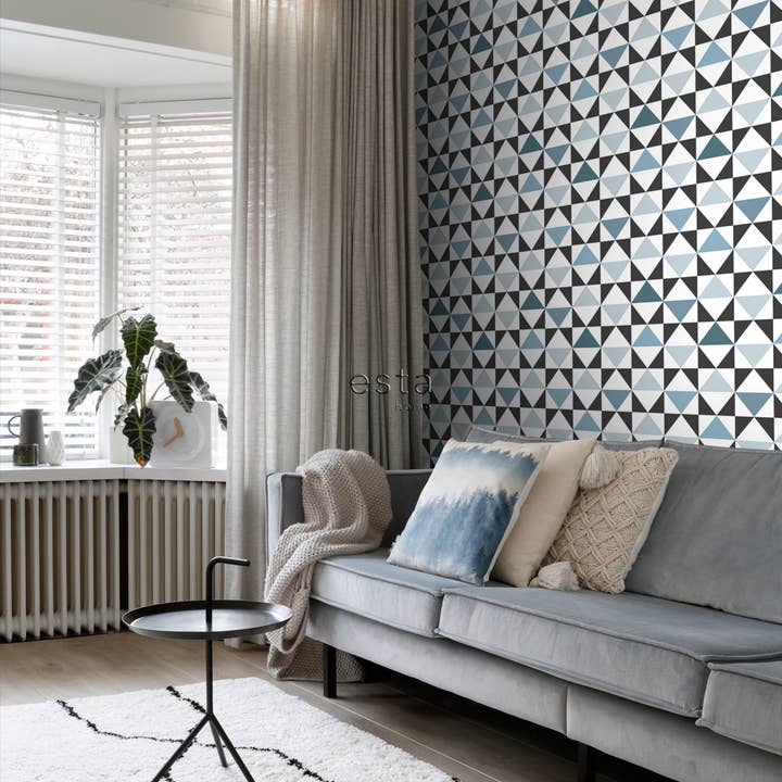 The Design Department b.v. - Wholesale Behangrol - Behang grafische driehoeken9