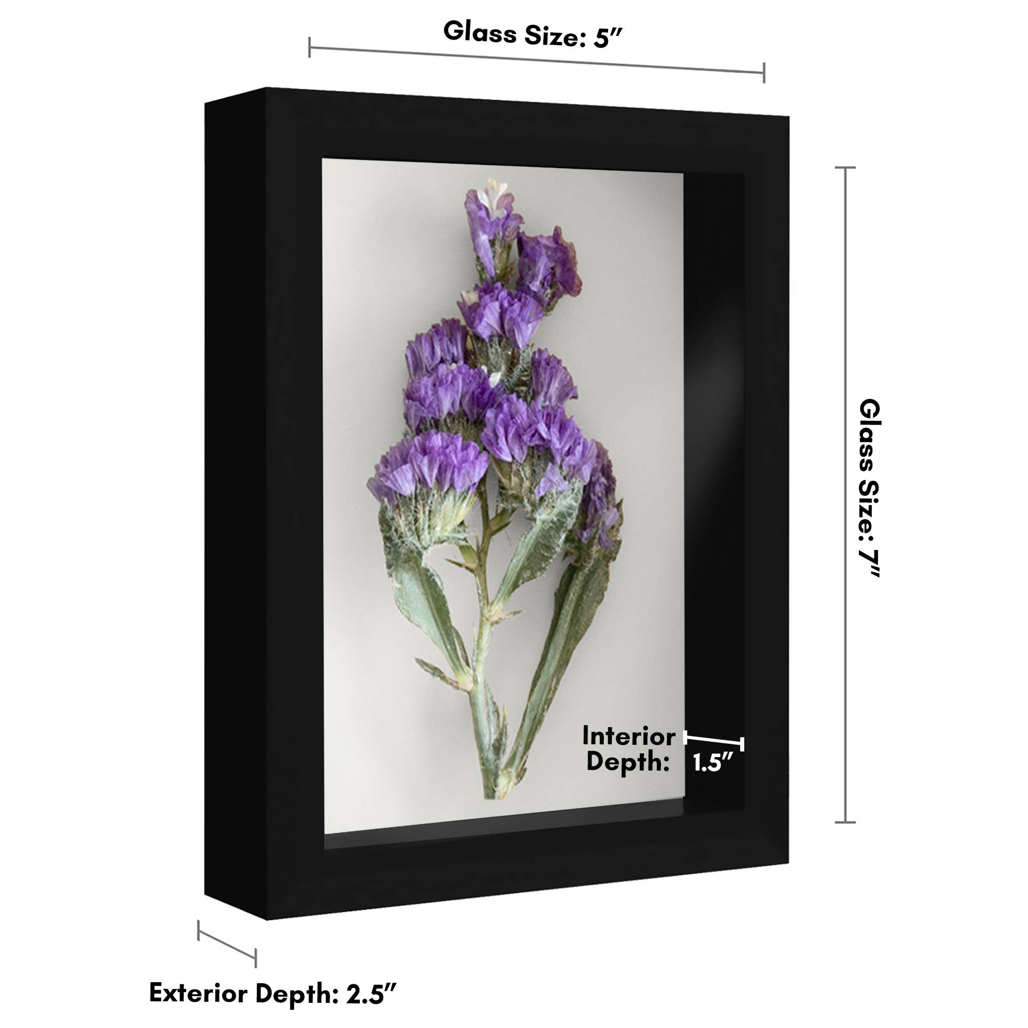 Americanflat - Wholesale Picture Frame - Americanflat Shadow Box Frame with Soft Felt Back51