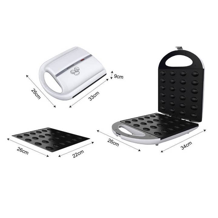 Sland - Wholesale Kitchen Appliance - Nut shape maker BROCK HZ 3024, 1400W6