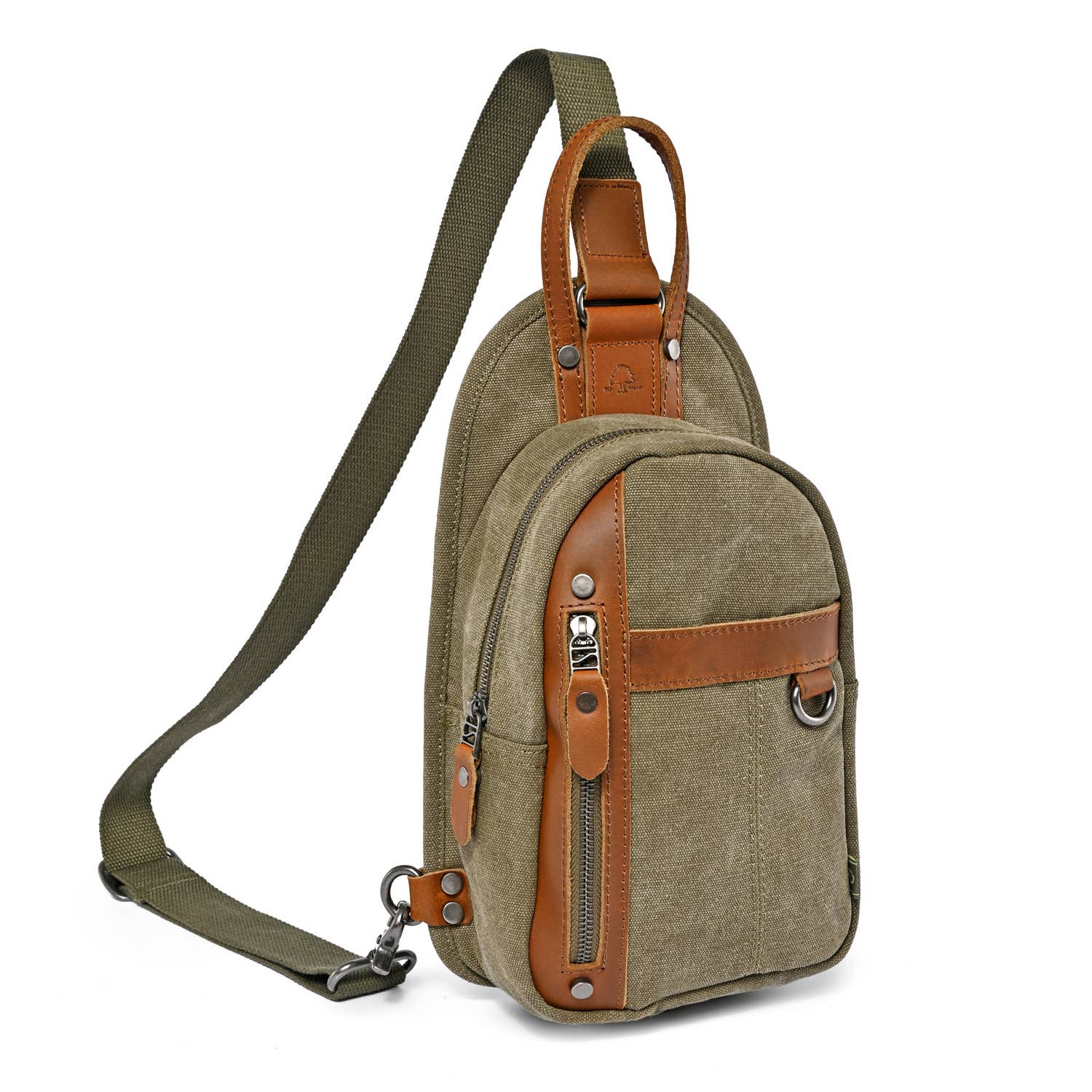 TSD Brand - Wholesale Crossbody Bag - Women's - Agave Canvas Sling Bag26