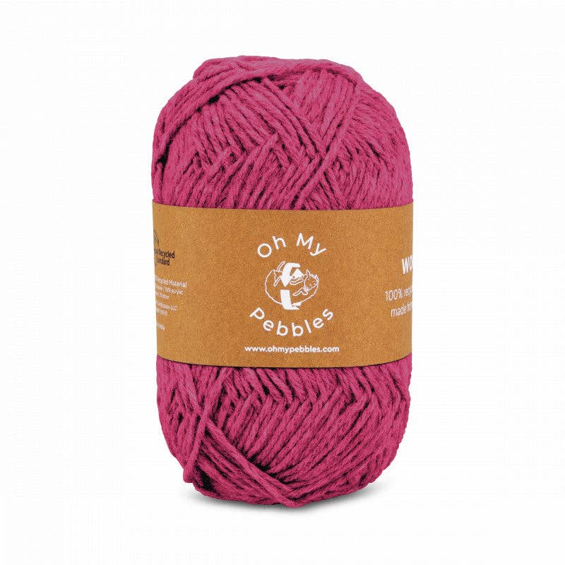 Oh my Pebbles - Venta al por mayor Hilos - WOOLLY - hilo de tejer 100 % reciclado de residuos textiles15