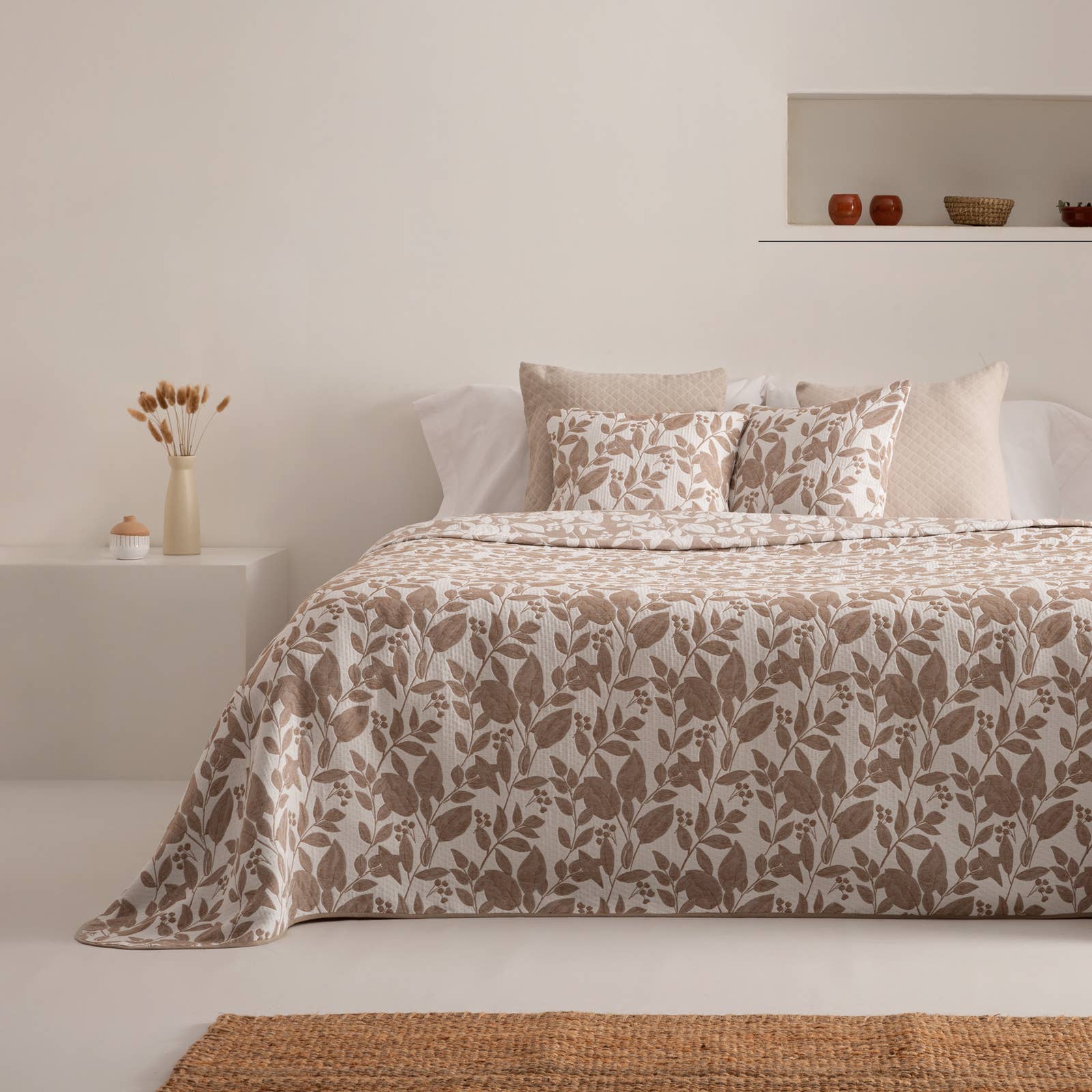 GAMUSI - Wholesale Quilt - Light cotton jacquard bedspread SALVI5