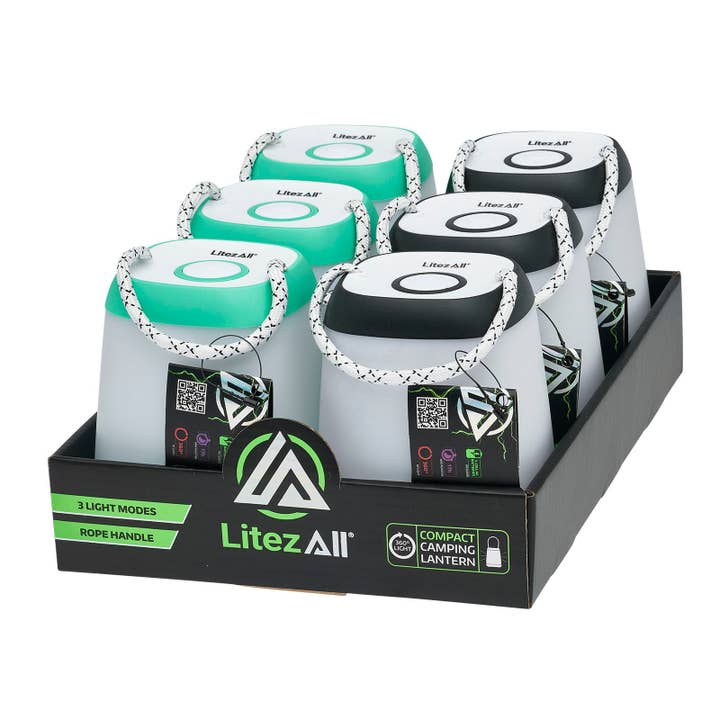 LitezAll - Wholesale Lantern - LitezAll Mini Lantern with Rope Handle12
