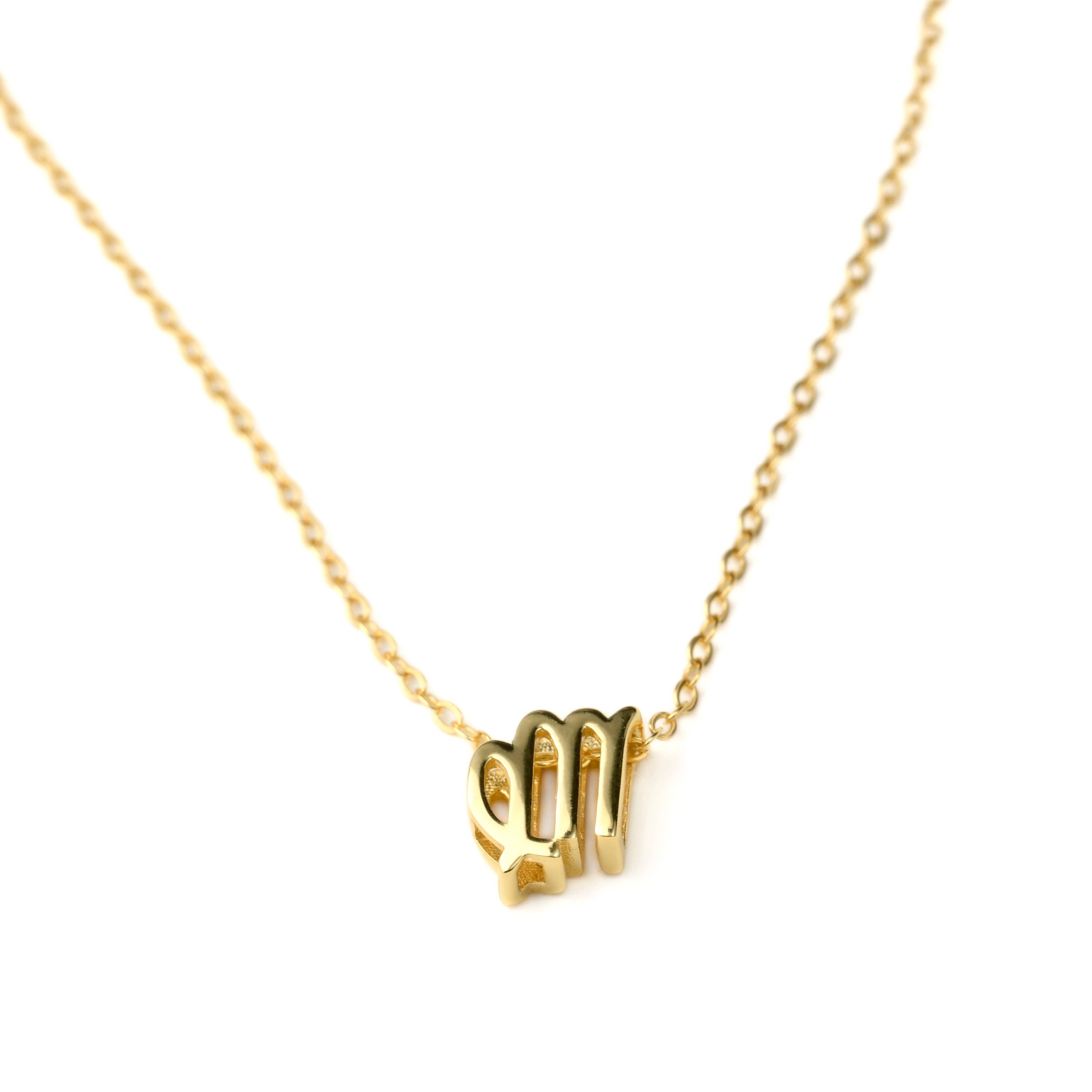 Blueyejewelry - Wholesale Pendant/Charm Necklace - Silver Zodiac Necklace - 925 Silver Dainty Zodiac Pendant 5