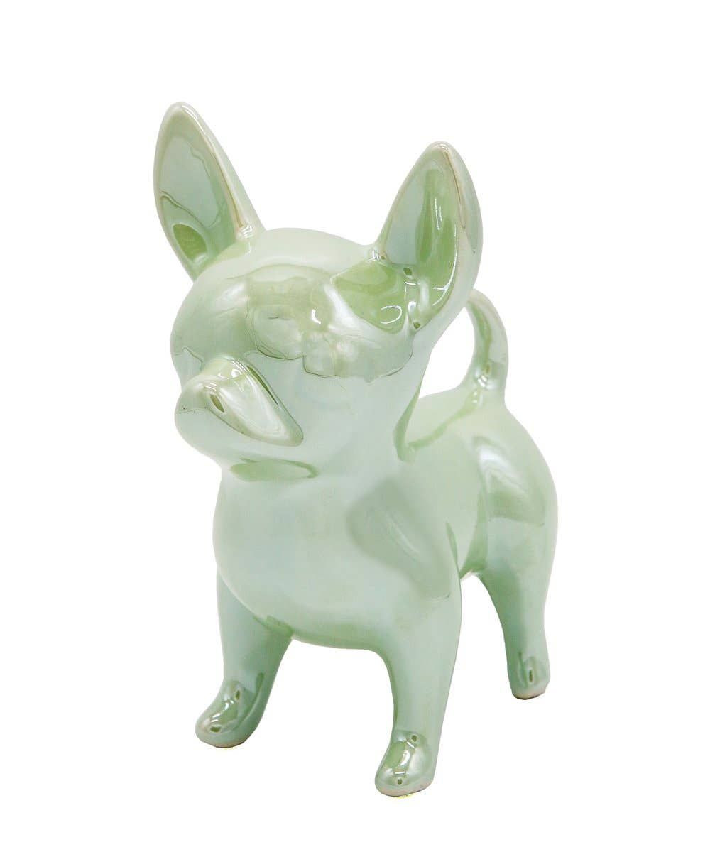 NAYOTHECORGI – Großhandel Dekofigur – Stehende Chihuahua-Keramikstatue5
