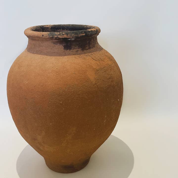 Portuguese Terra Cotta Olive Jar for wholesale by GEORGE