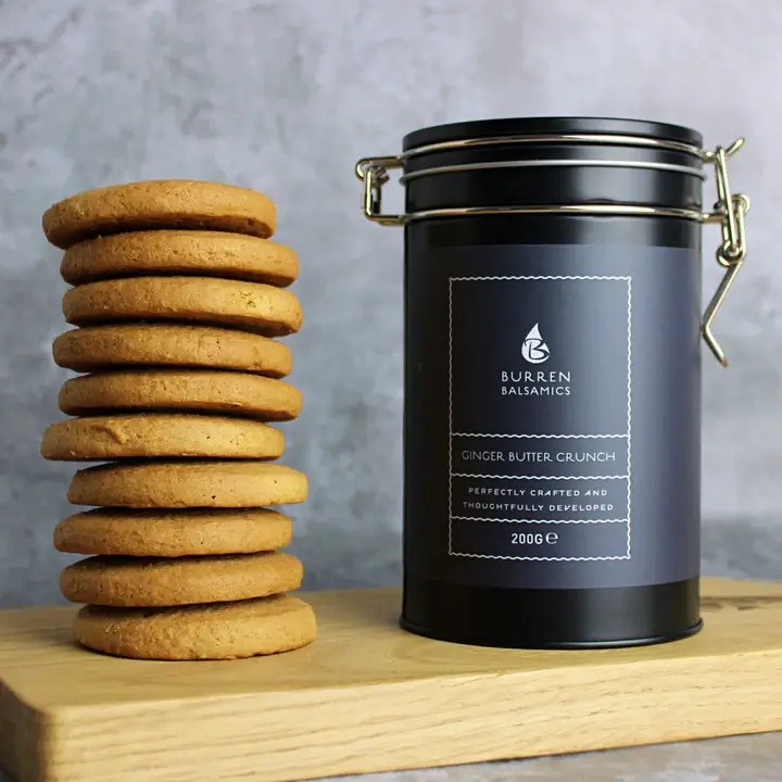 Burren Balsamics – Engroshandel Cookie – Ingefær Smør Crunch kiks0