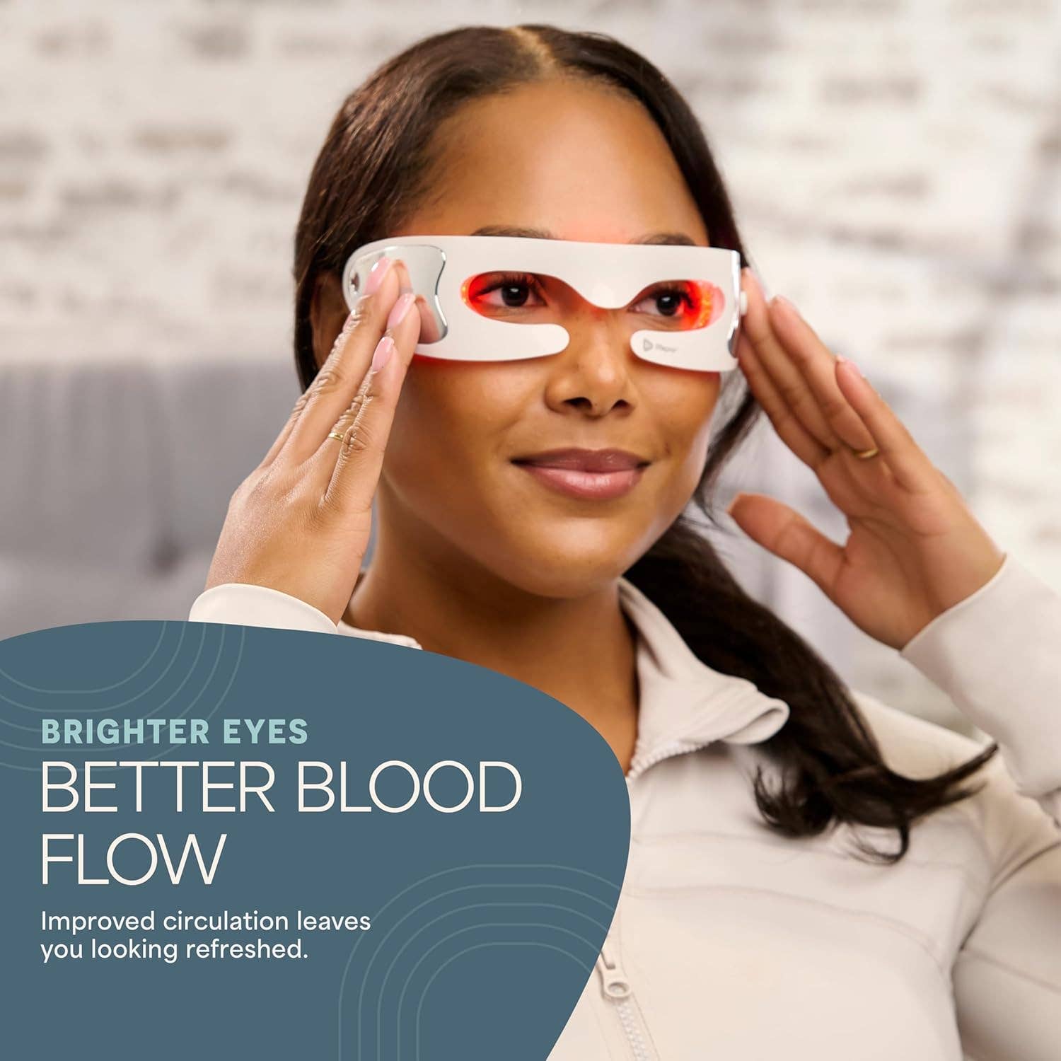 LifePro - Wholesale Body Massager - LifePro RejuvaGlow Red Light Eye Mask – LED Light Therapy3