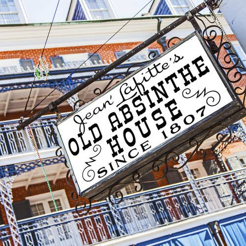 Dessous de verre Old Absinthe House pour la vente par South Austin Gallery