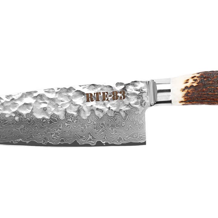 Signature Chef XL Knife 81/2" - Damascus Steel for wholesale by Route83 Knives