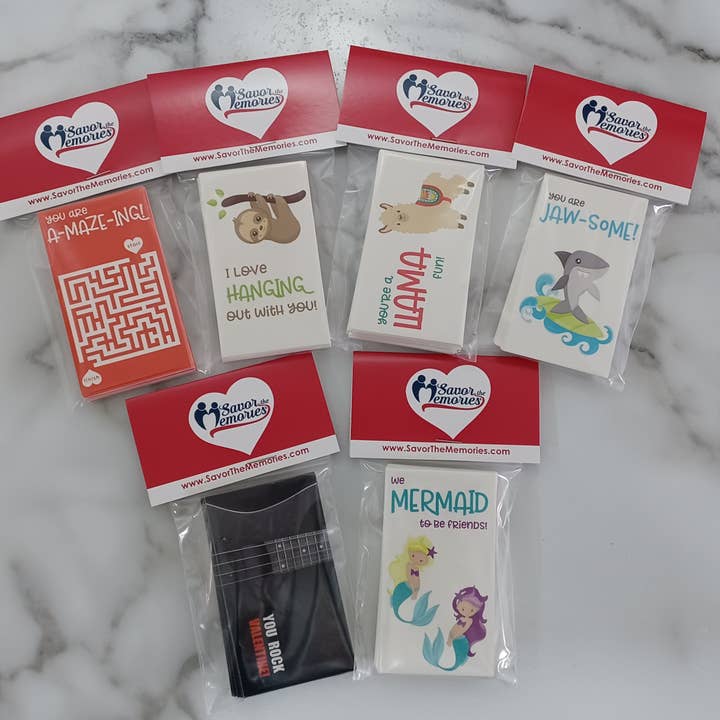 Classroom Mini Valentines for wholesale by Savor The Memories