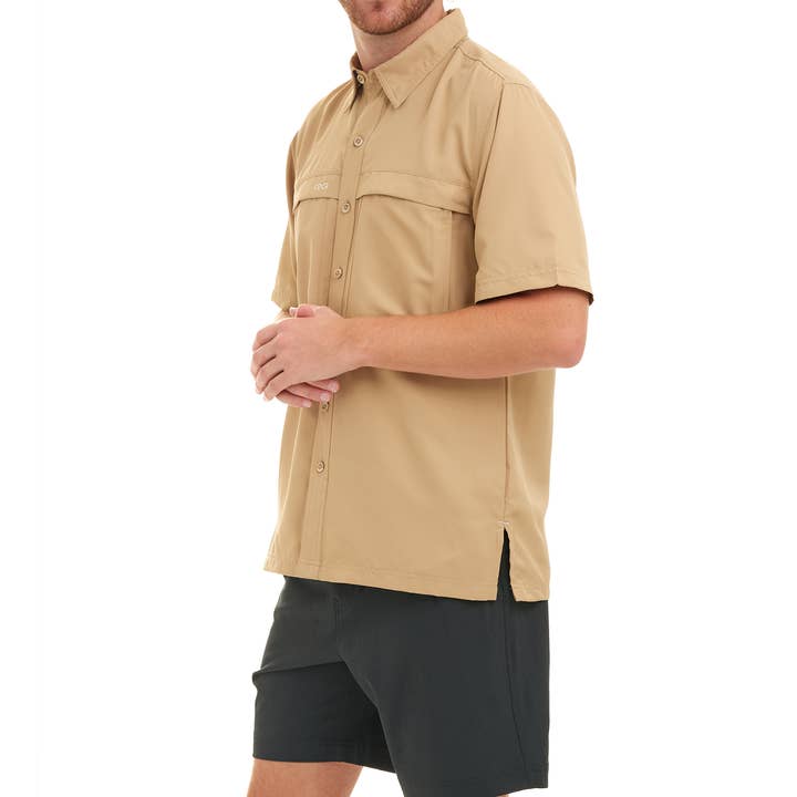 Khaki Explorer Shirt for wholesale by GameGuard