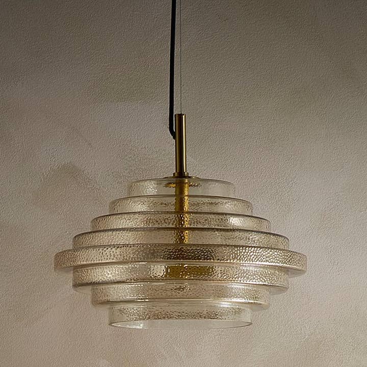 K LIVING – wholesale Accent/desk lamp – Amber Copper Glass Table lamp, Floor Lamp or Ceiling Pendant collection with a brass finish and Marble lamp bases6