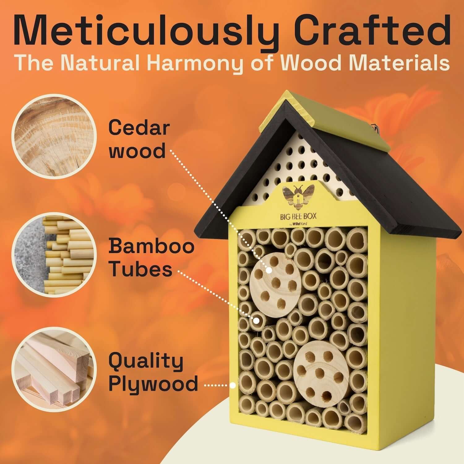 Big Bat Box - Vente Nichoir - Maison à abeilles – Grande boîte pour abeilles3
