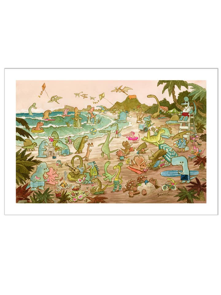 Playa de los dinosaurios para venta al por mayor de The Scott C Shop