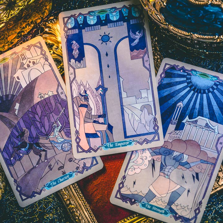 Vermilion Collection - Wholesale Tarot Cards - Broken Mirror Tarot MERCURY Special Edition6