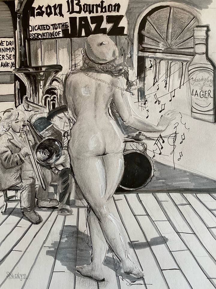 BOURBON STREET for wholesale by Sevigny Studio