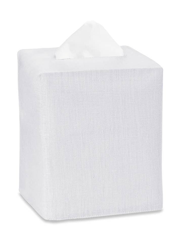 Heirloom Estate Linen Boutique Tissue Box Cover for wholesale by Henry Handwork