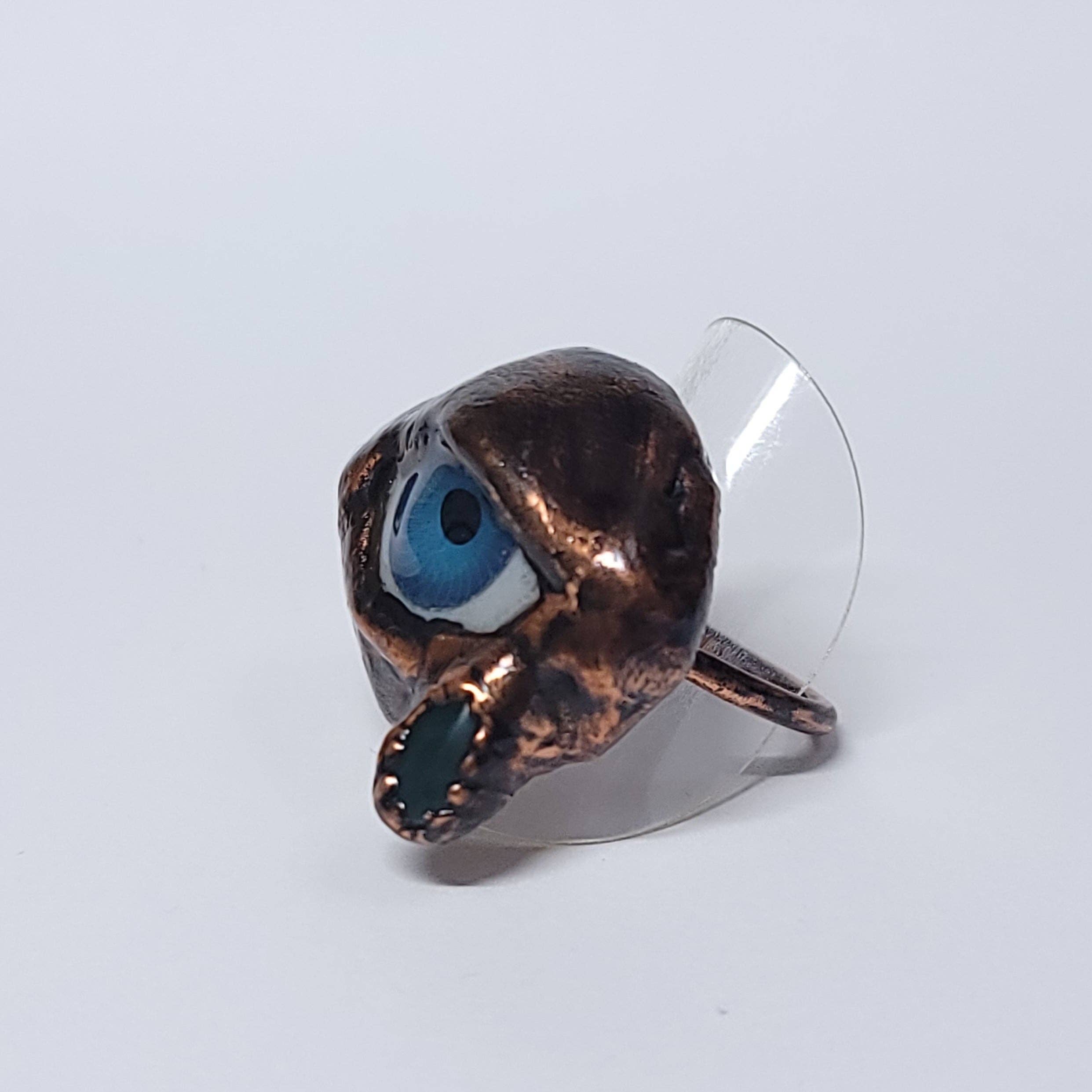 The Wacky Wanderers - Wholesale Cocktail/Statement Ring - Tear in My Eye Ring Size 92