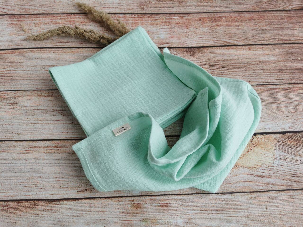 Pastel Baby - Wholesale Face & Body Wipes - Organic muslin baby napkins, handkerchief - different colors5