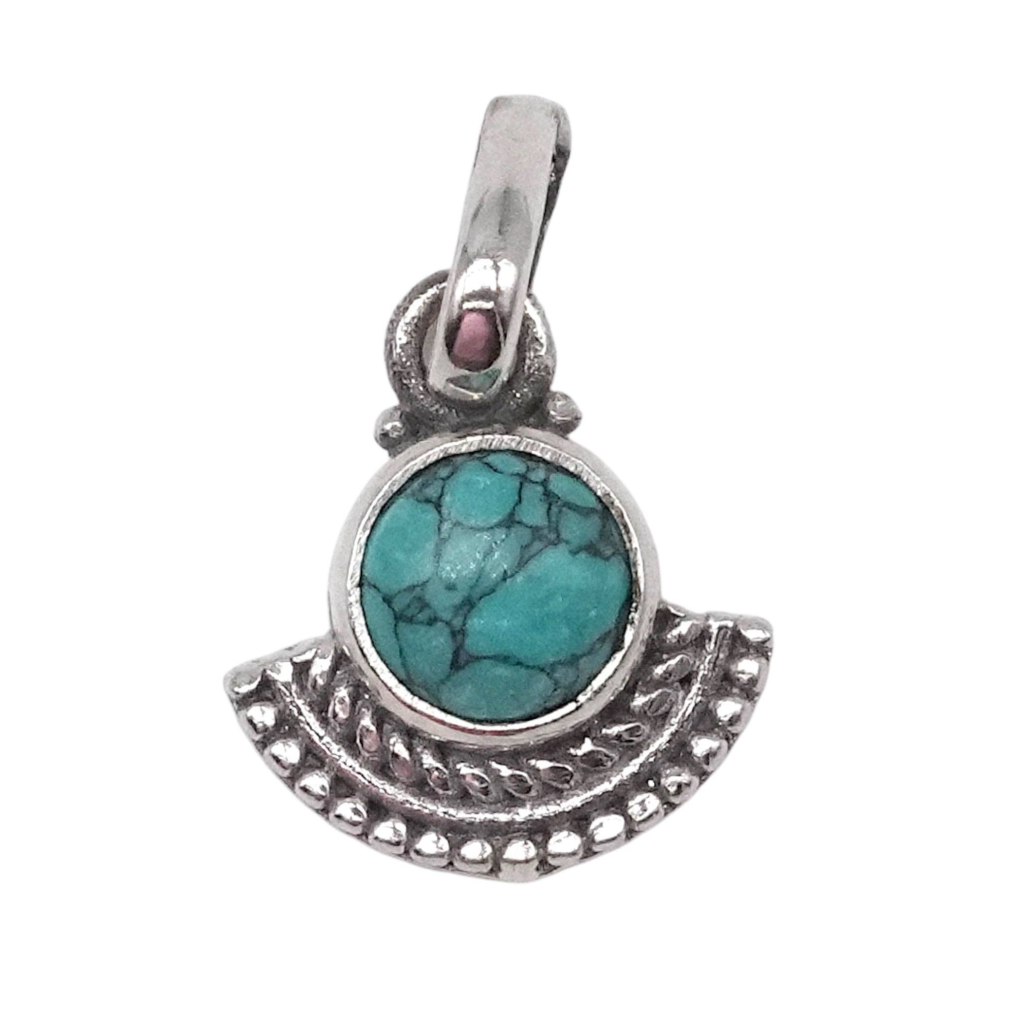 Foliesbijoux - Wholesale Individual Charm/Pendant - Stone & 925 silver pendant (10 stones available)1