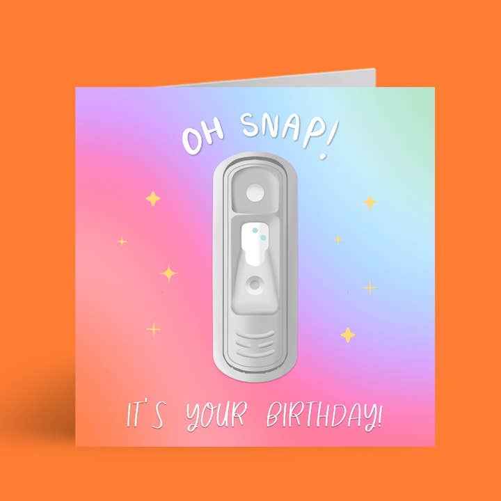 Coffee and a Catfish – wholesale Birthday card – Oh Snap It's Your Birthday' Veterinary Card2