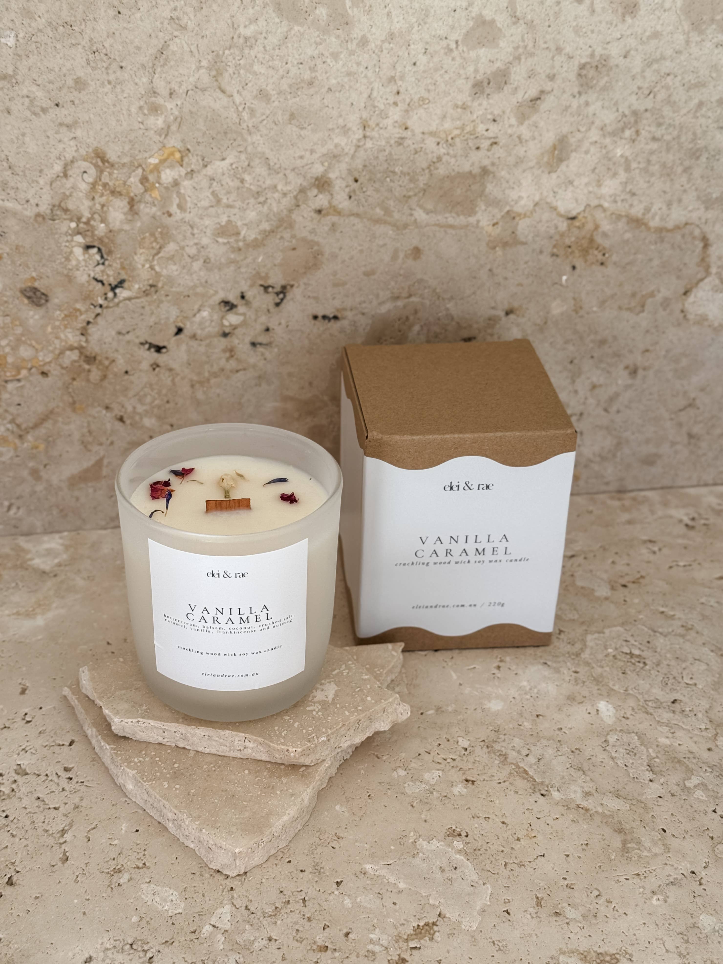 Elei & Rae – Engroshandel Glaslys – Elei & Rae signaturlys med 100 % naturlig vegansk sojavax7