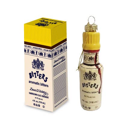 Love & Victory - Wholesale Ornament - Bitters Bottle Cocktail Holiday Ornament Christmas Decor4