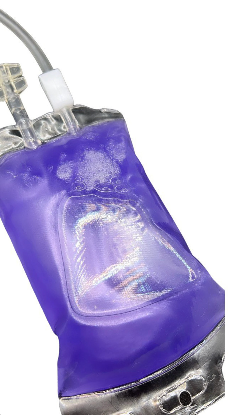 WaterBruja - Wholesale Bubble Bath - IV Bag Bubble Bath, Body Gel Wash, Doctor Gifts, Nurse, Surg3