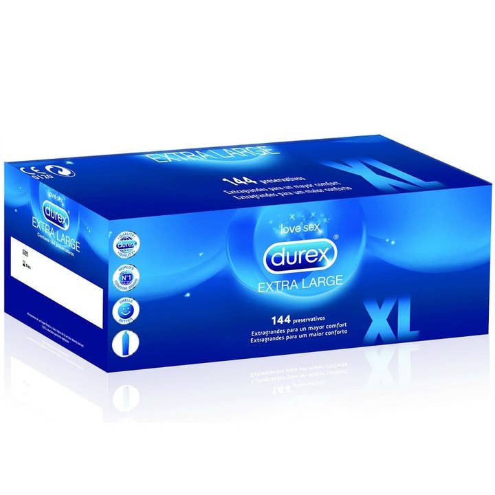 LOVERS - SHOP - Vente Contraceptif/préservatif - DUREX XL 144 PIÈCES2