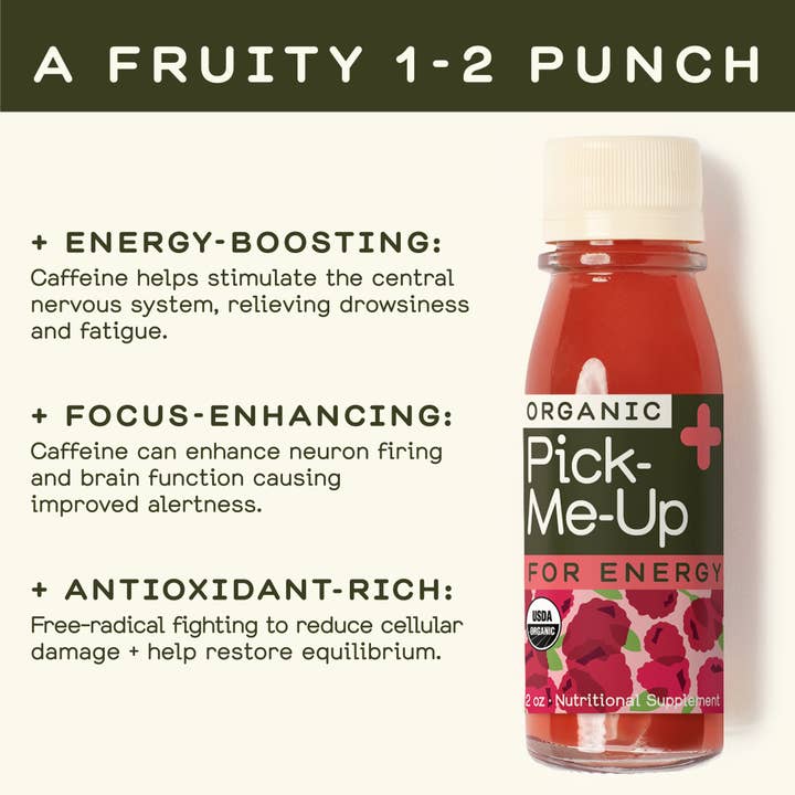 Greenhouse - Wholesale Wellness Juice/Tonic - Greenhouse Pick-Me-Up Wellness Shot for Energy