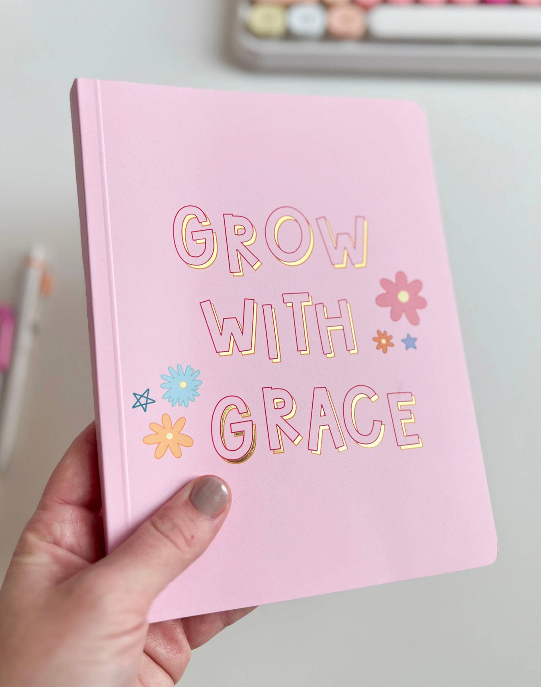 Callie Danielle – Diário por atacado – Caderno Grow With Grace Soft Flex com Encadernação Perfeita1